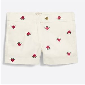 NWT J. Crew Chino City Fit Watermelon Shorts NWT